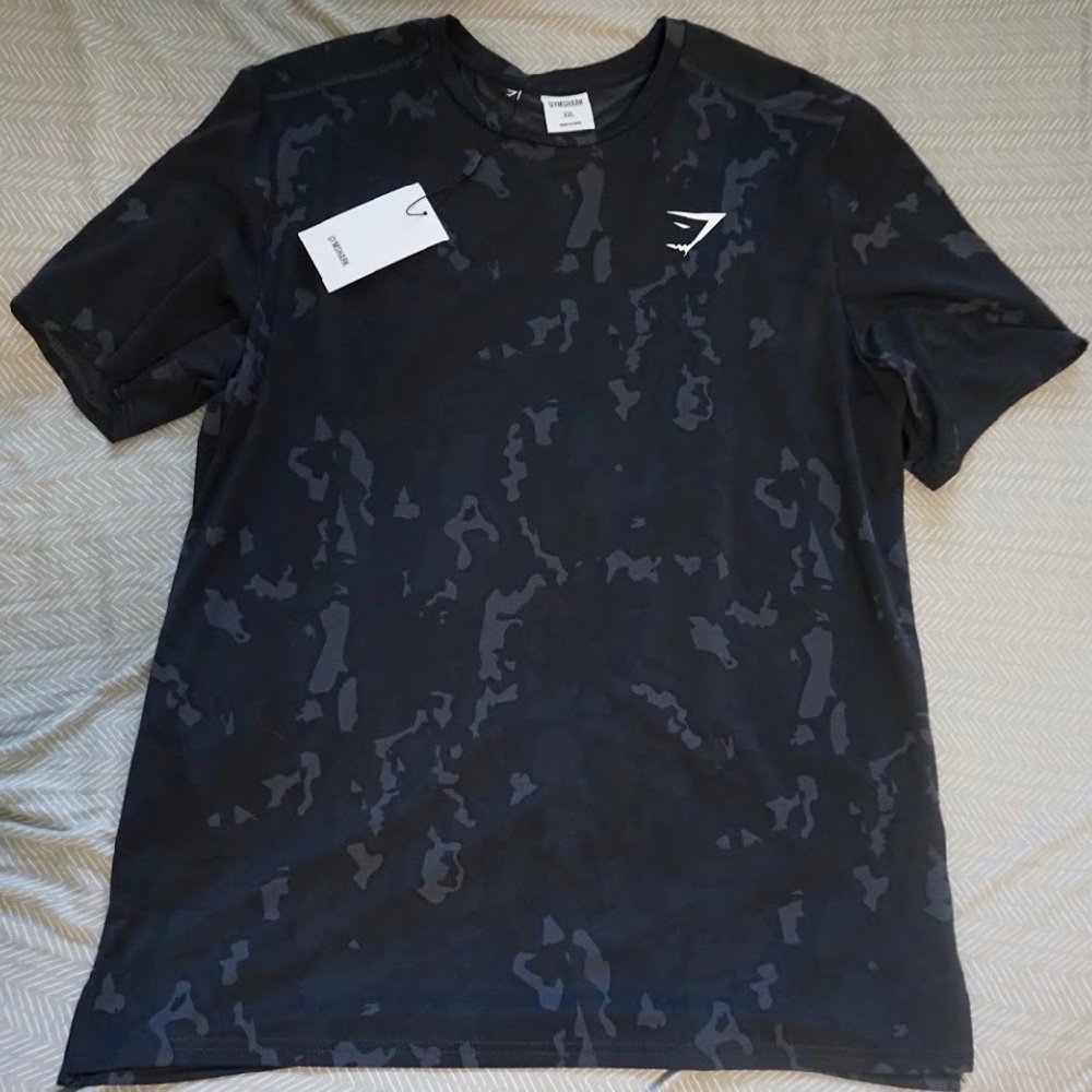 Gymshark Mens Camo Shirt